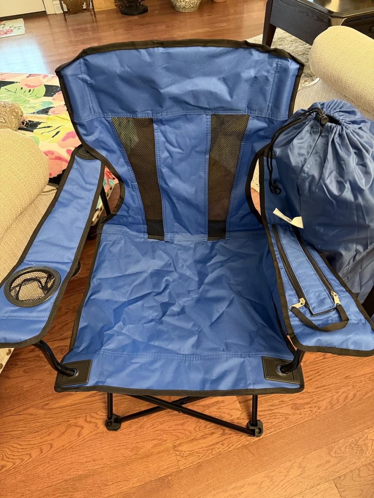 Amazon Basics Camping Chair customer photo 1