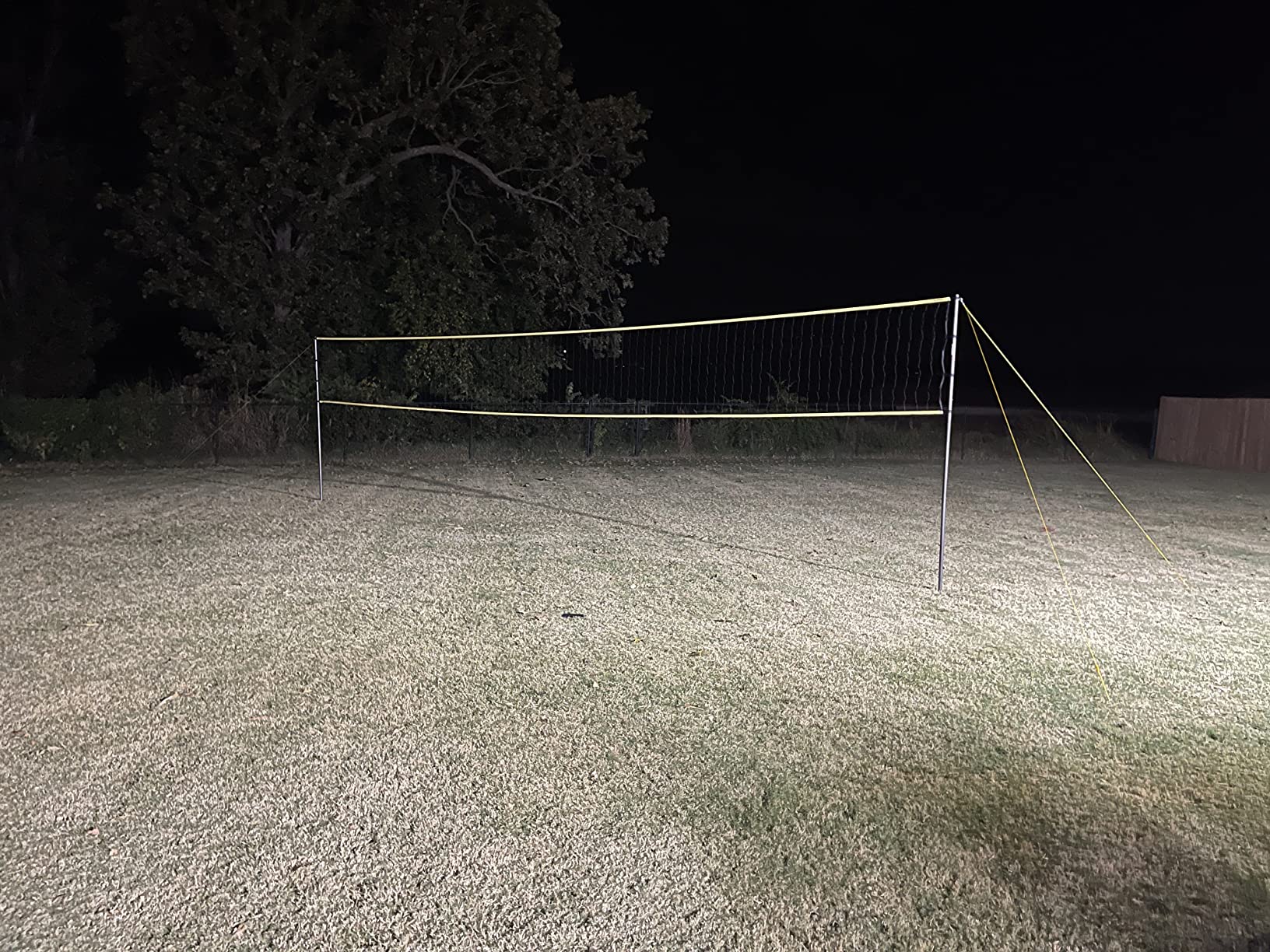 Triumph Sports Competition Volleyball Set for Backyard, Beach & Park with 32' Regulation Outdoor Volleyball Net, Steel Poles, Official Ball with Pump, Boundary Lines & Carry Bag customer photo 2
