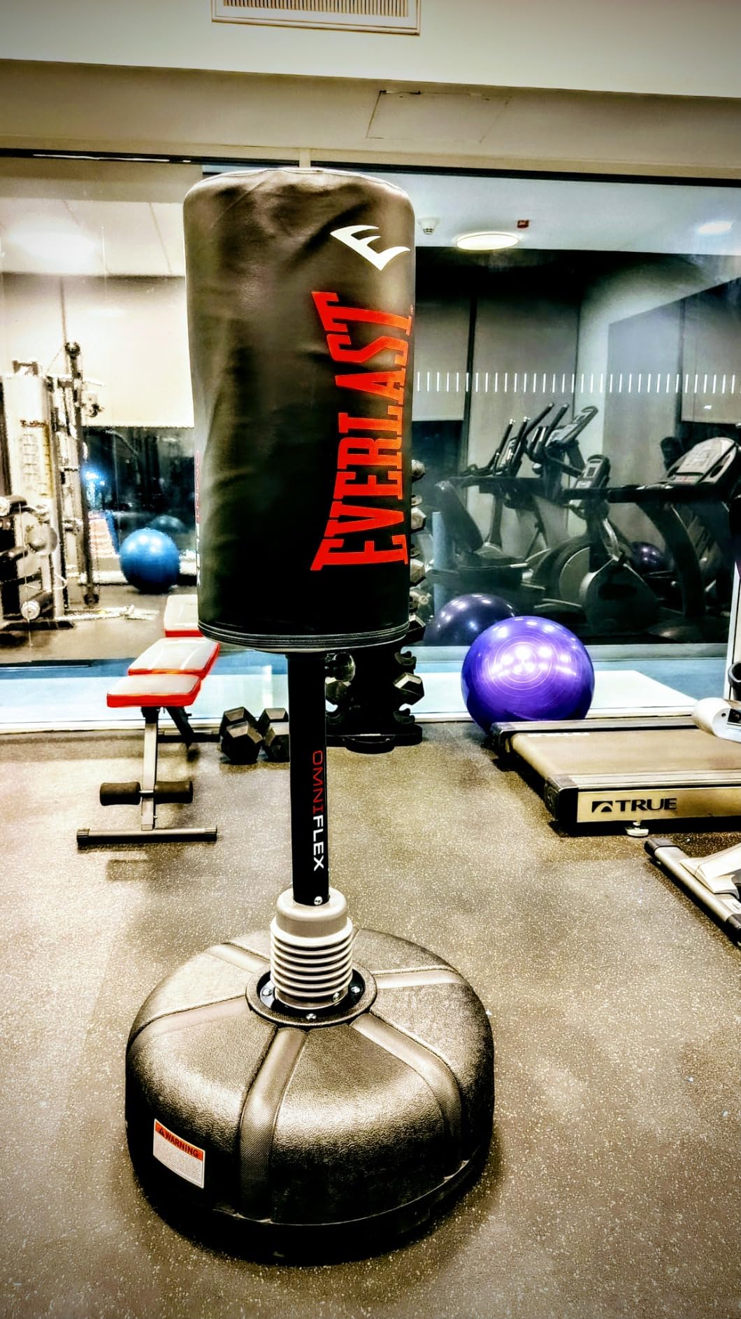 Everlast Freestanding Adjustable Punching Bag for Adults | Heavy Boxing Bag with Stand | Free Standing Punching Bag for Boxing, Muay Thai, MMA, Home Gym Training customer photo 2