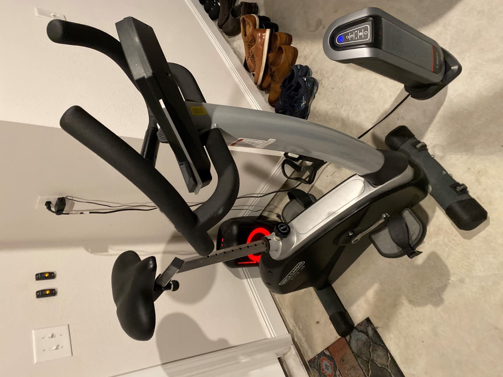 3G Cardio Elite UB Upright Bike - Commercial Grade - Compact Footprint - Ultra Comfortable Seat - Magnetic Resistance - 350 lbs Capacity customer photo 2