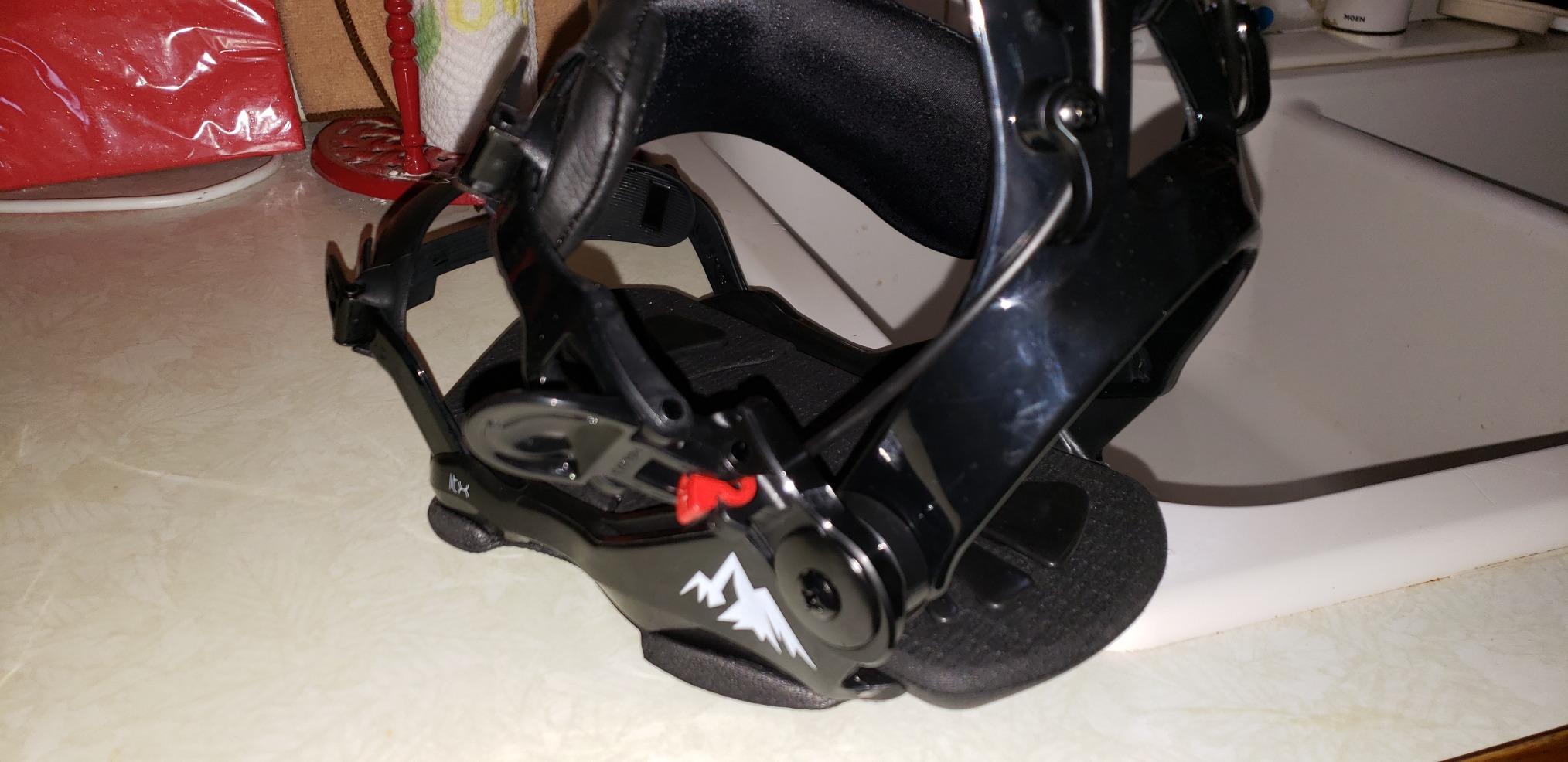 System LTX Men's Rear Entry Step in Style Snowboard Bindings customer photo 2