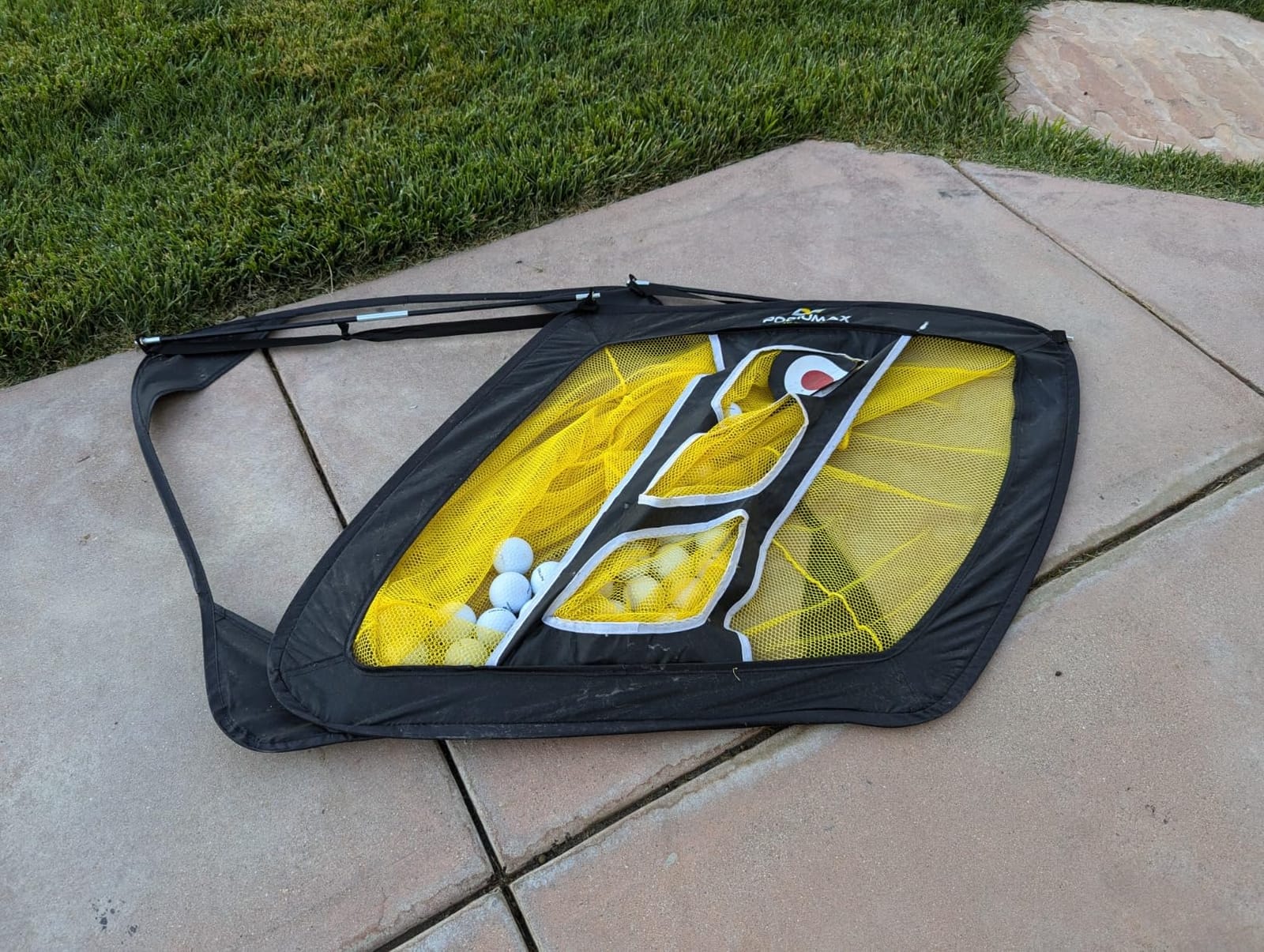 PodiuMax Pop-Up Golf Chipping Net, 3 Target Zones, Backyard Practice customer photo 1