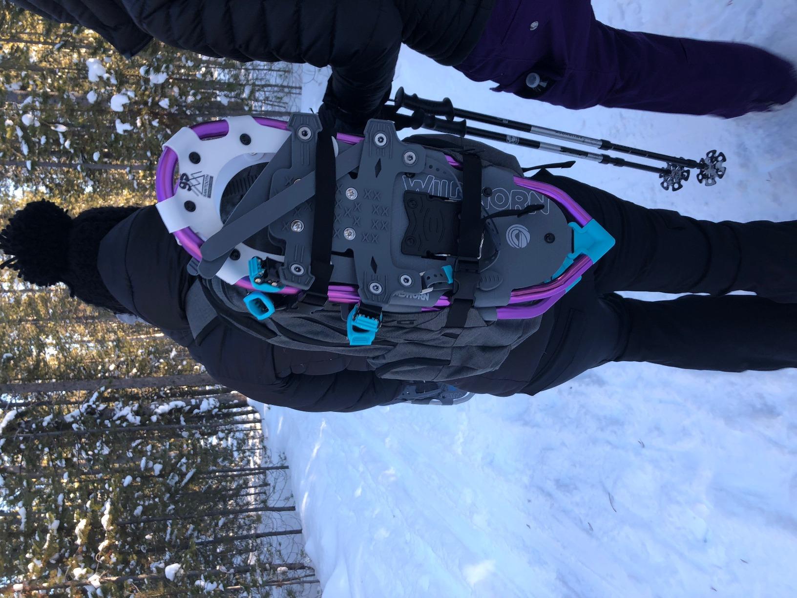Wildhorn Outfitters Sawtooth Snow Shoes Women, Mens, and Youth. Fully Adjustable Snowshoes Bindings, Lightweight Material, Hard Pack Grip Teeth customer photo 1