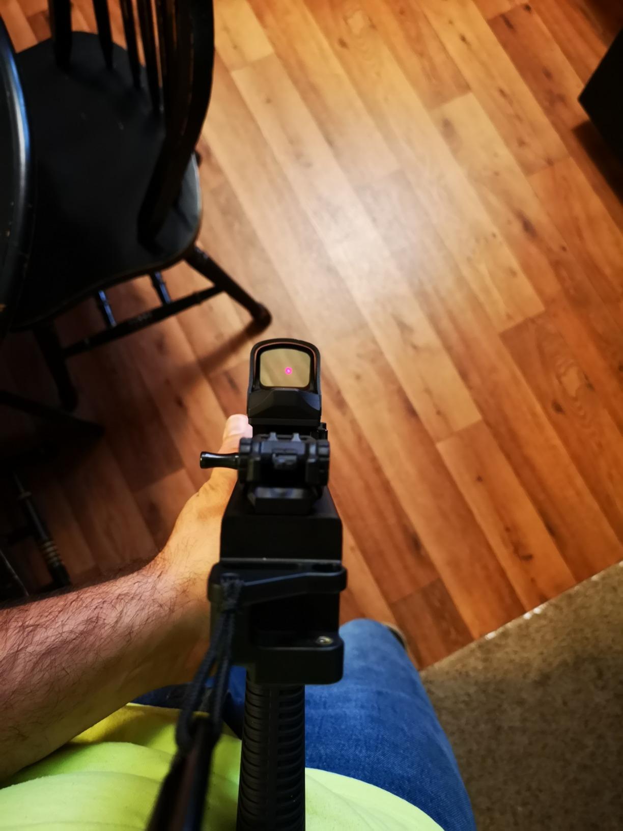 HOLOSUN 510C Multi-Reticle 2 MOA Dot & 65 MOA Circle Open Reflex Sight - Solar FailSafe Shake-Awake customer photo 1