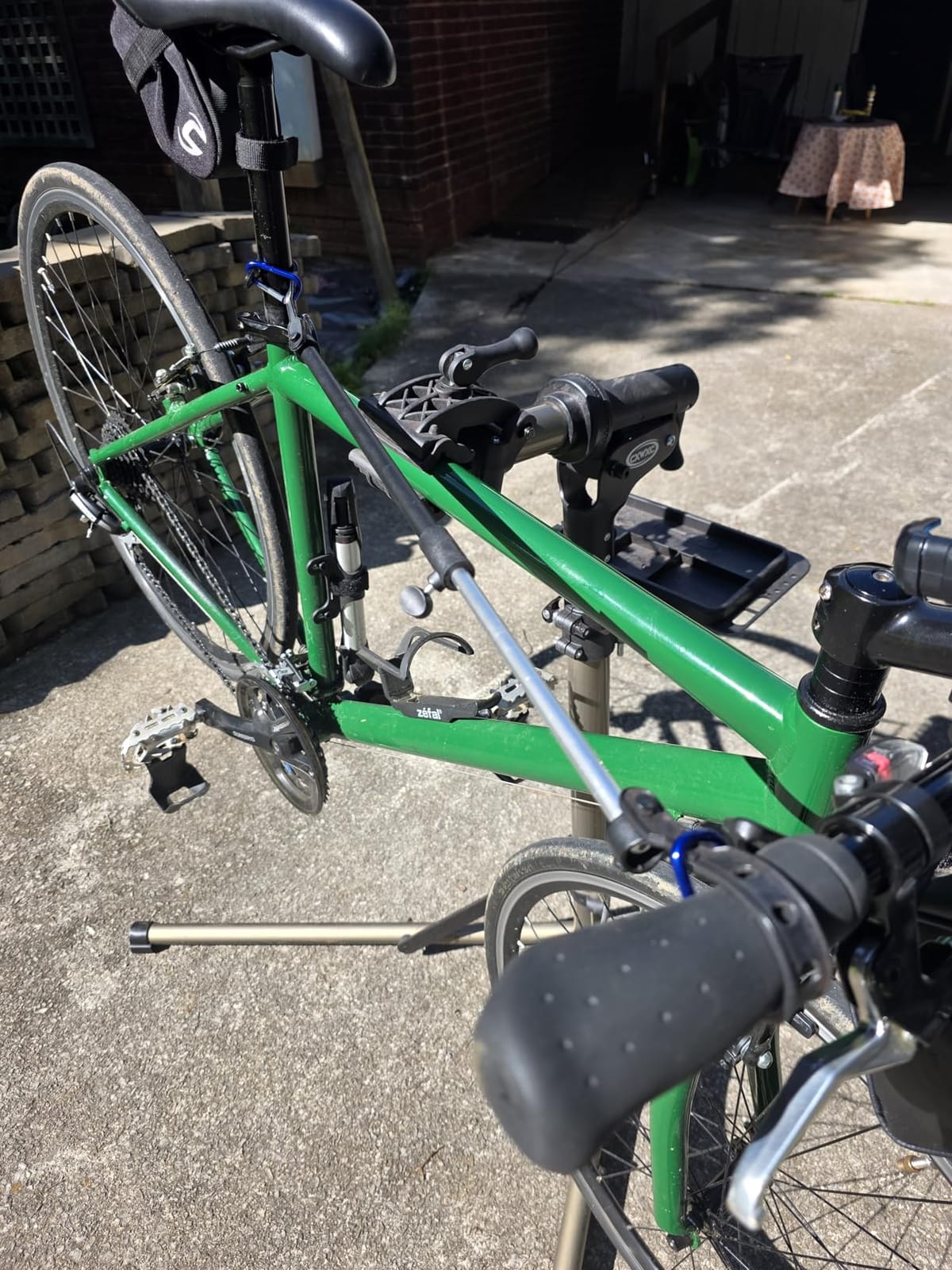 CXWXC Bike Repair Stand - Shop Home Bicycle Mechanic Maintenance Rack customer photo 2