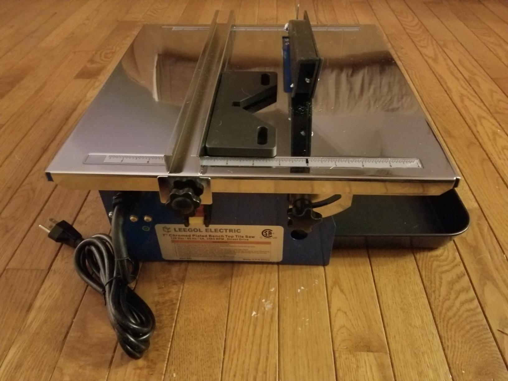 Leegol Electric 7in. Wet Tile Saw (wet tile saw 1) customer photo 2
