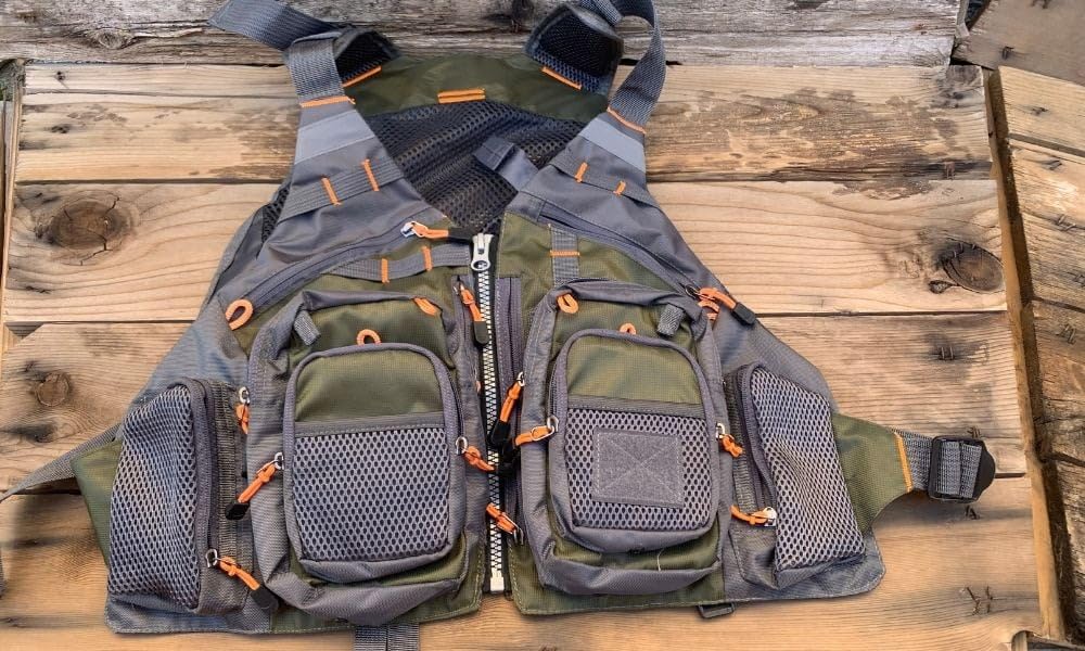 Obcursco Fly Fishing Vest for Men and Women with Breathable Mesh, Trout Fishing Gear, for Outdoors Stream Fishing customer photo 2
