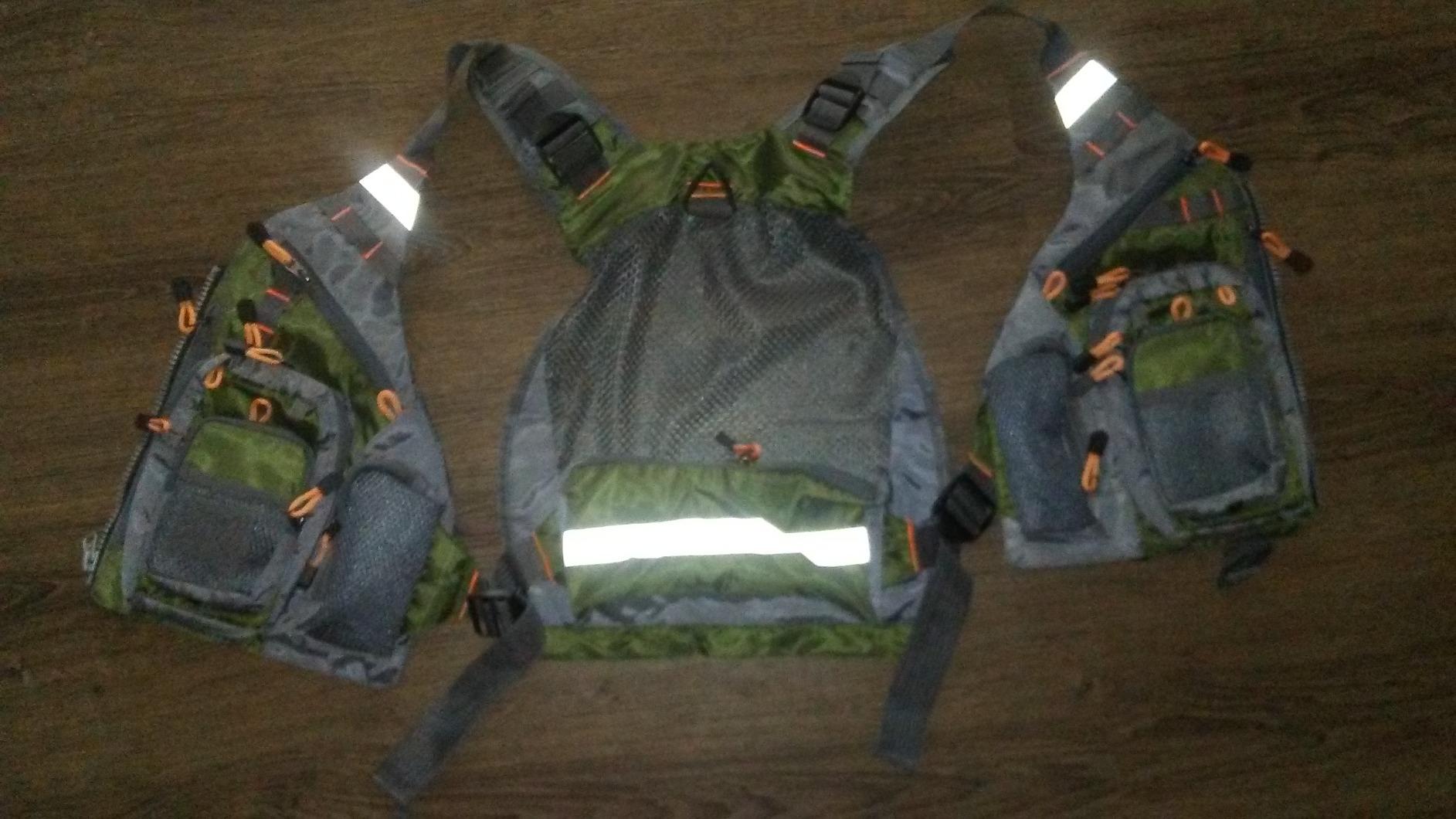 BASSDASH Strap Fishing Vest Adjustable for Men and Women, for Fly Bass Fishing and Outdoor Activities customer photo 2