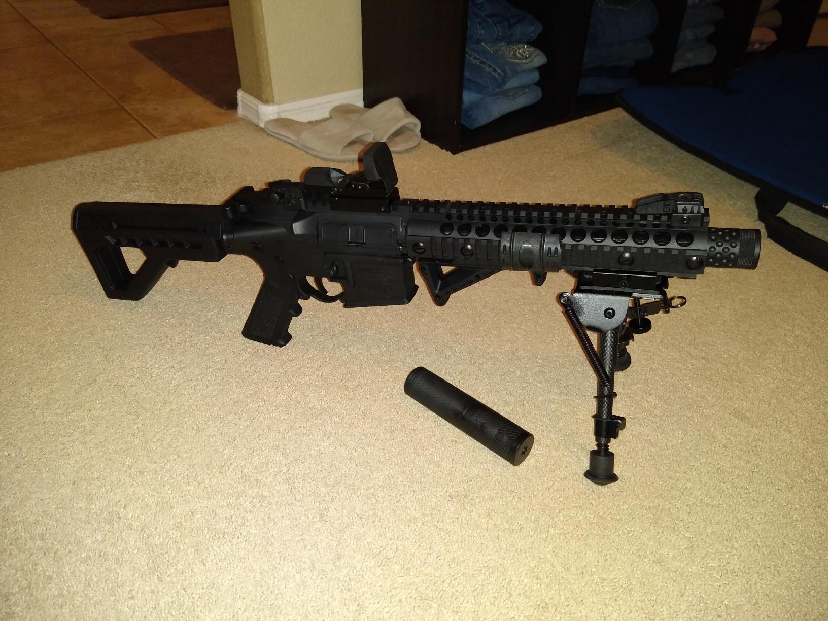 CVLIFE Bipod Carbon Fiber Bipod for Rifle with Picatinny Adapter customer photo 1
