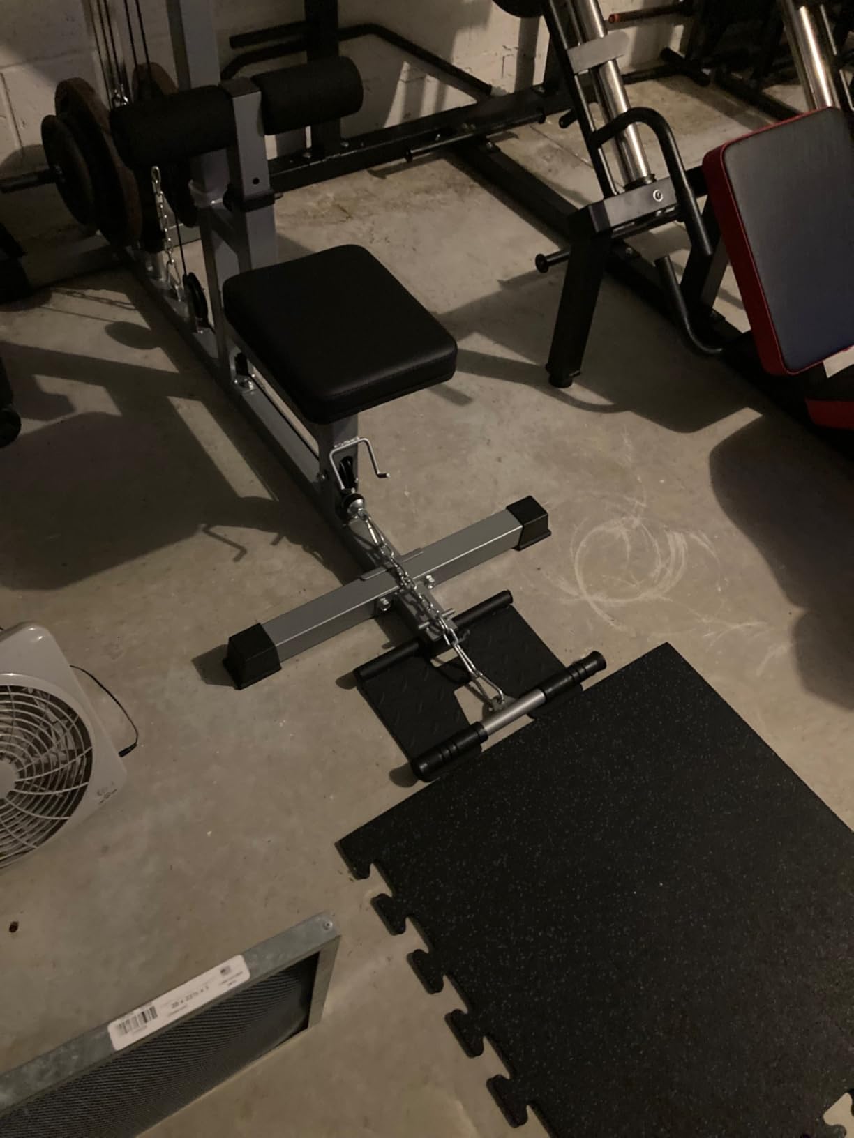 GDLF LAT Pull Down Machine Low Row Cable Fitness Exercise Body Workout Strength Training Bar Machine customer photo 2