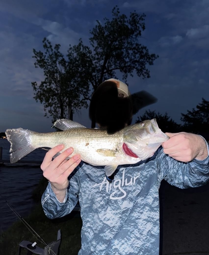 BASSDASH SwimPanfish Multi Jointed Panfish Bluegill Swimbaits Hard Topwater Bass Lures Fishing Lure Crank Saltwater 3.5in/0.85oz customer photo 2