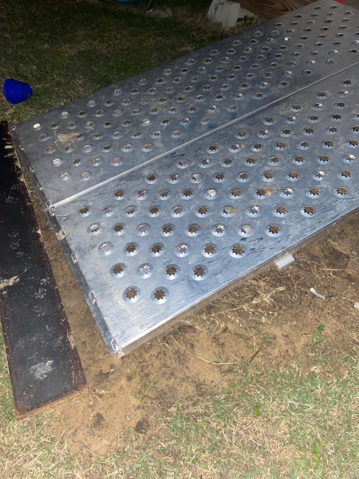Black Widow Aluminum Folding ATV Ramp, 61.25