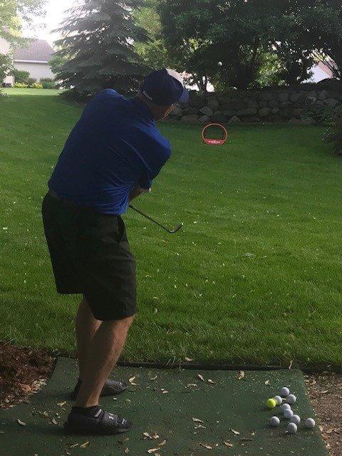 GoSports Chipster Pop-Up Golf Chipping Practice Net customer photo 2