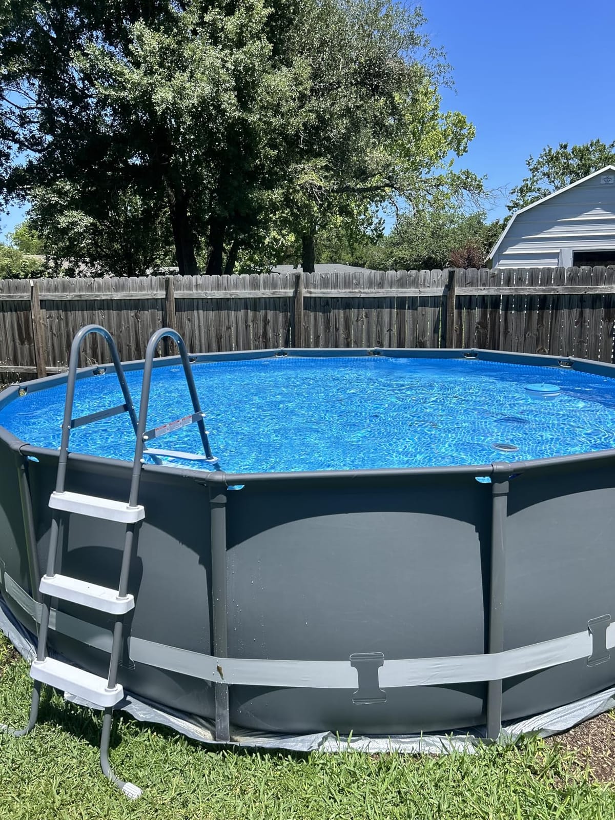 INTEX 26333EH Ultra XTR Deluxe Above Ground Swimming Pool Set: 20ft x 48in - Includes 2100 GPH Cartridge Sand Filter Pump - SuperTough Puncture Resistant - Rust Resistant - Easy to Assemble customer photo 1
