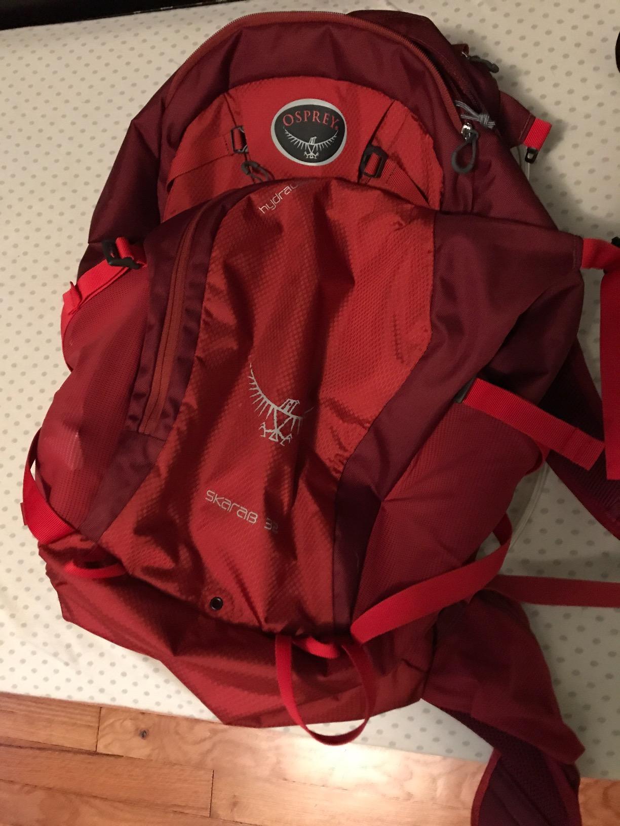 Waterproof Backpack Rain Cover with Anti Slip Buckle Strap for Camping, Hiking, Traveling, Hunting, Biking, 15-80L customer photo 1