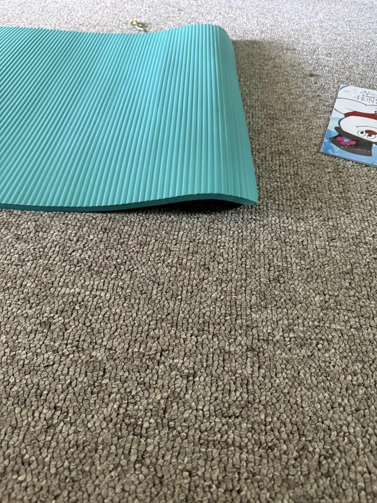 Gaiam Thick Yoga Mat with Easy-Cinch Carrying Strap customer photo 1