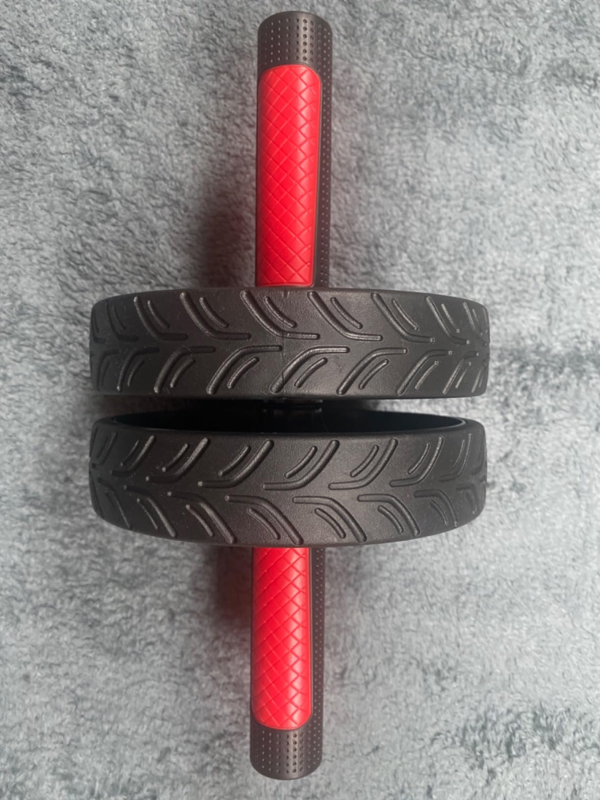 READAEER Ab Roller Wheel, Heavy Duty Workout Equipment for Home Gym, Professional Metal Handle with Rubber Surface Abdominal Exercise Wheel for Strength Training customer photo 2