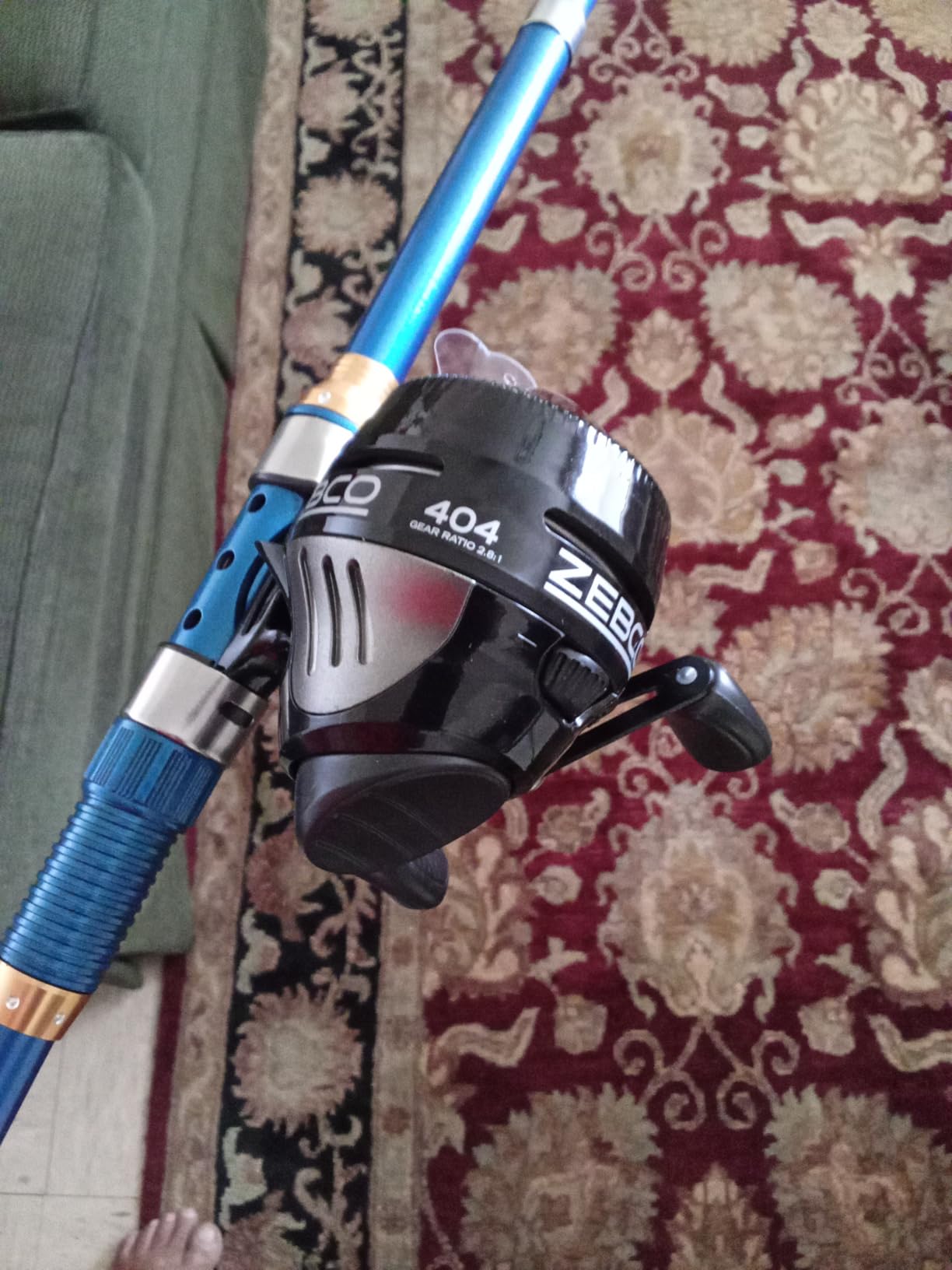 Zebco 404 Spincast Fishing Reel customer photo 1
