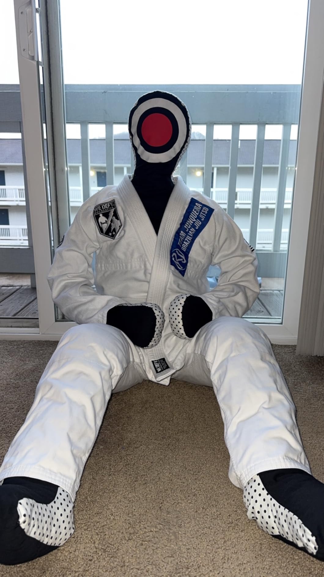 Grappling Dummy MMA Jiu Jitsu - Grappling Wrestling Dummy - Made from Durable Canvas Fabrics - MMA Dummy for Multiple Drills UNFILLED customer photo 2