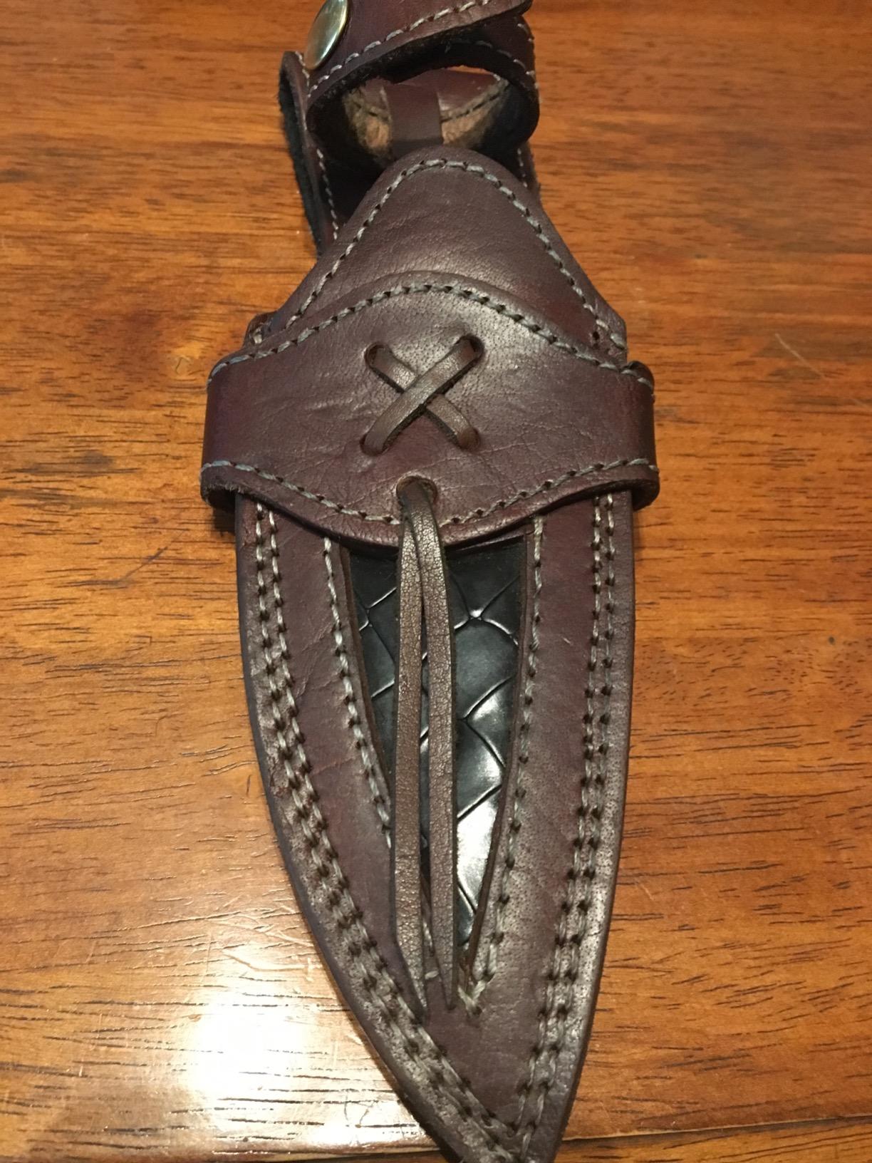 Hunting Damascus Knife Fixed Blade 10