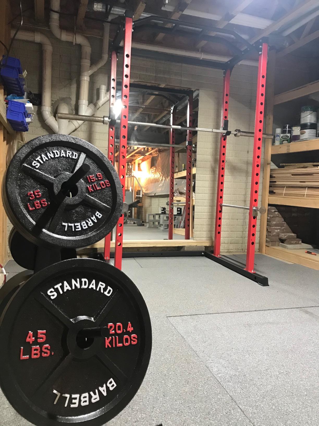 REP Fitness PR-1100 Power Rack - 700 lbs Rated Lifting Cage for Weight Training customer photo 2