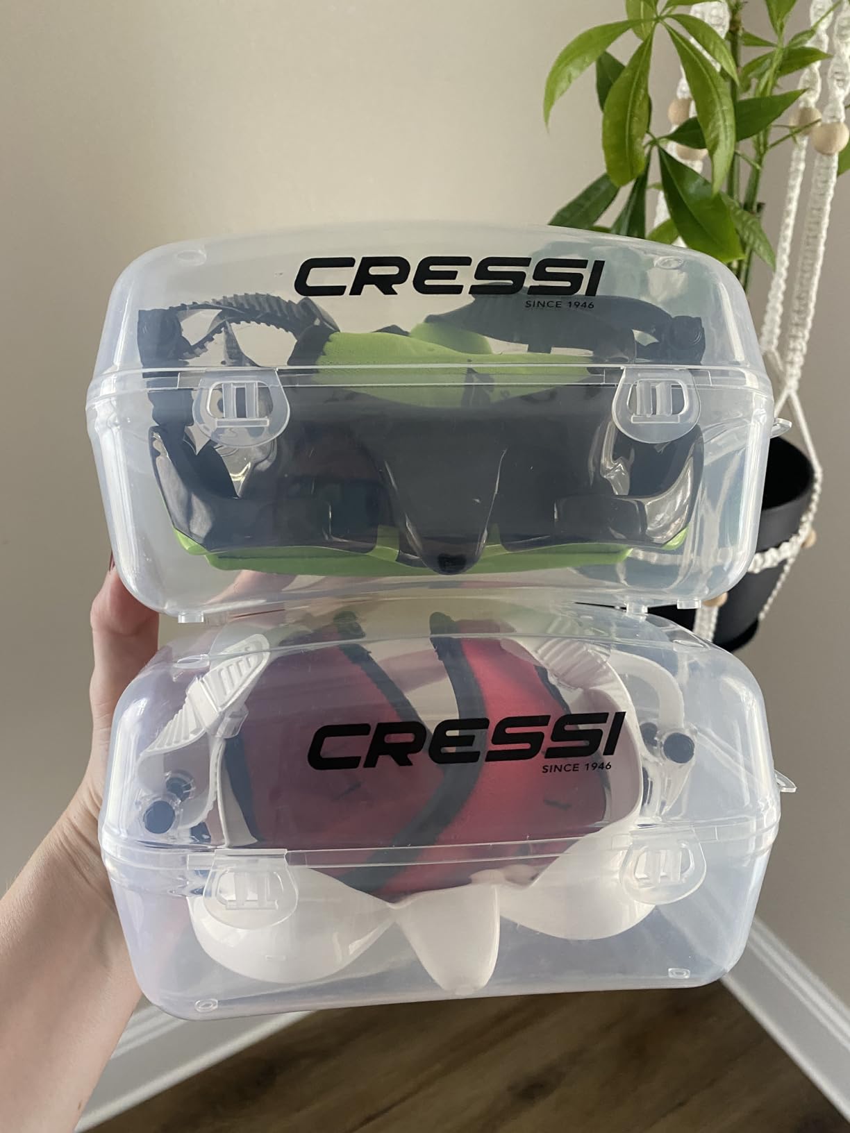 Cressi Large Wide View Mask for Scuba Diving & Snorkeling- Soft Silicone Skirt for Excellent Seal - Pano 3: Designed in Italy customer photo 2