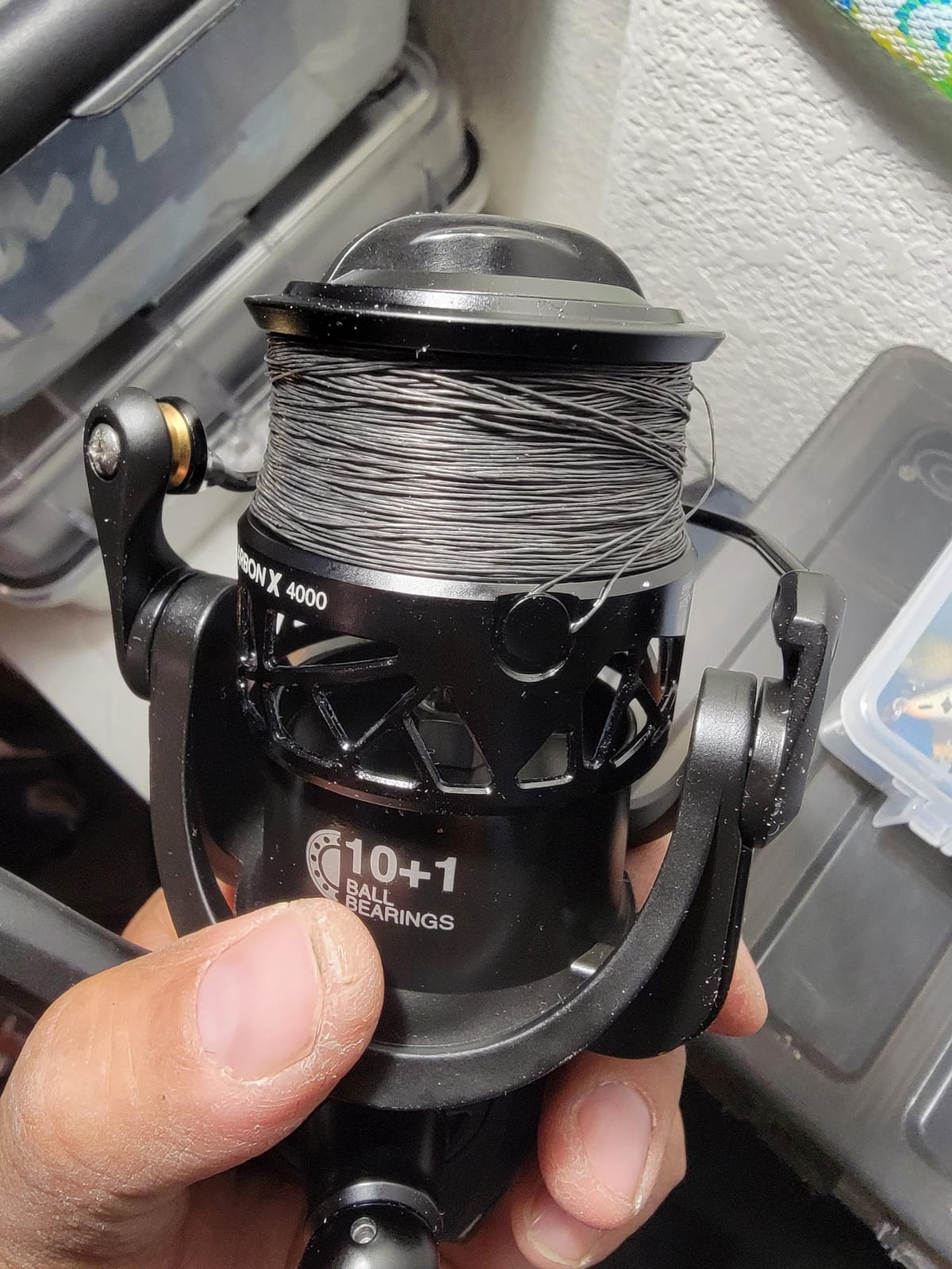 Piscifun Carbon X Ultralight Spinning Reel, Carbon Frame, 33lb Max Drag | 10+1 shielded bearings, smooth retrieve, two handle styles by size, balanced for freshwater bass and trout fishing, 500-4000 customer photo 1