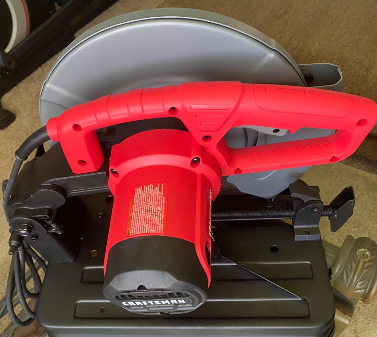CRAFTSMAN Chop Saw, 14 Inch, 15 Amp, Corded (CMEM2500) customer photo 2
