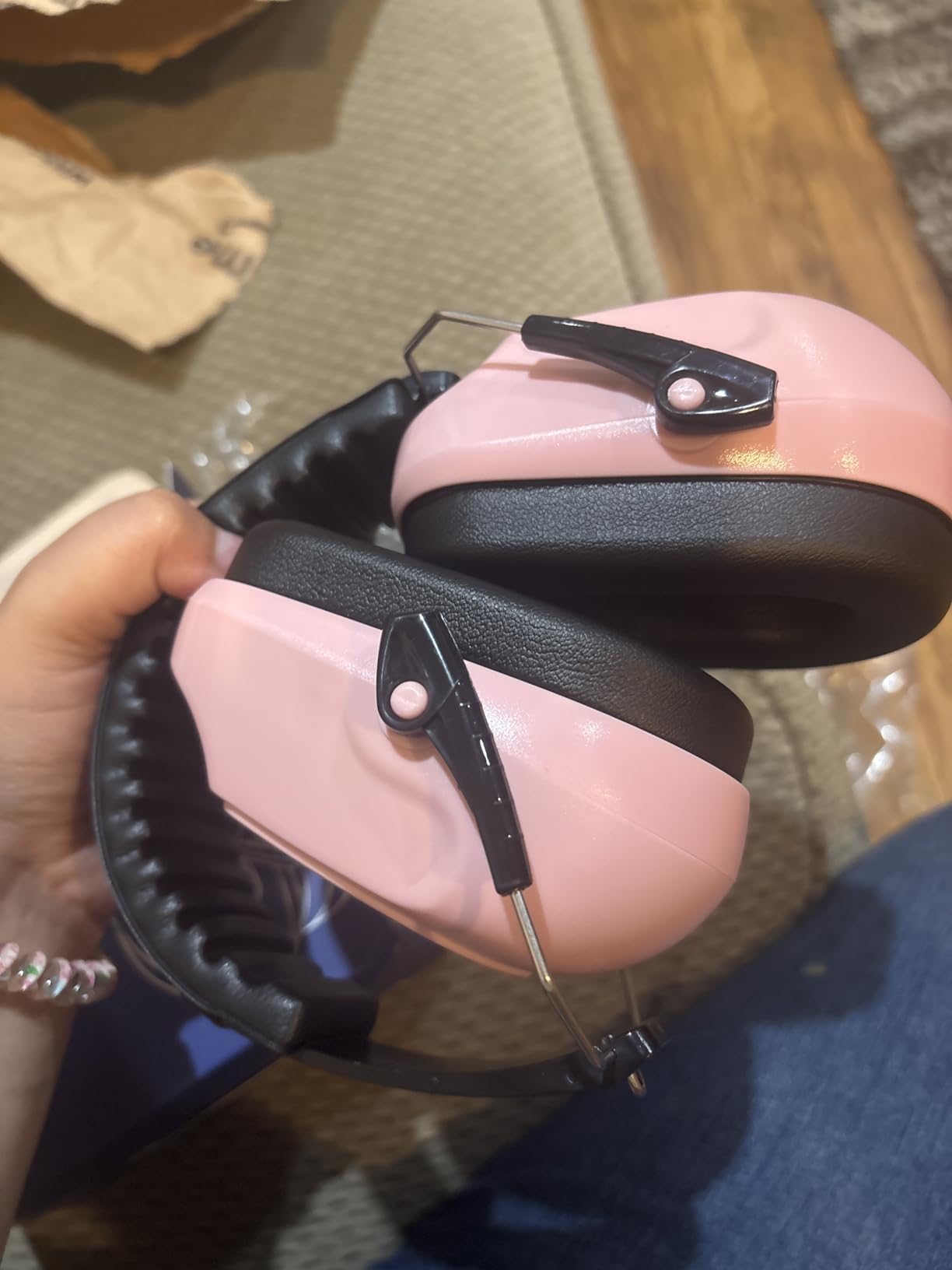 ProCase Hearing Protection Ear Muffs SNR 33dB, Noise Cancelling Headphones | Adjustable NRR 28dB Noise Reduction Earmuffs for Adults & Kids, Shooting, Lawn Mowing, Studying, Autism Sensory Needs customer photo 1