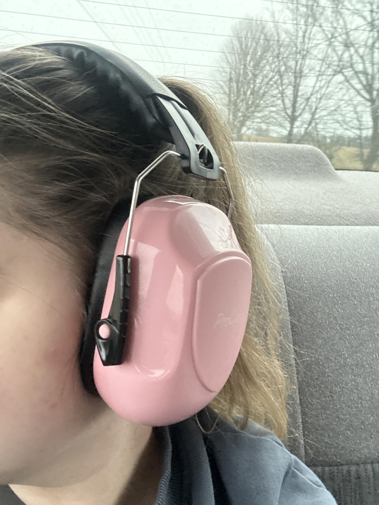 ProCase Hearing Protection Ear Muffs SNR 33dB, Noise Cancelling Headphones | Adjustable NRR 28dB Noise Reduction Earmuffs for Adults & Kids, Shooting, Lawn Mowing, Studying, Autism Sensory Needs customer photo 2