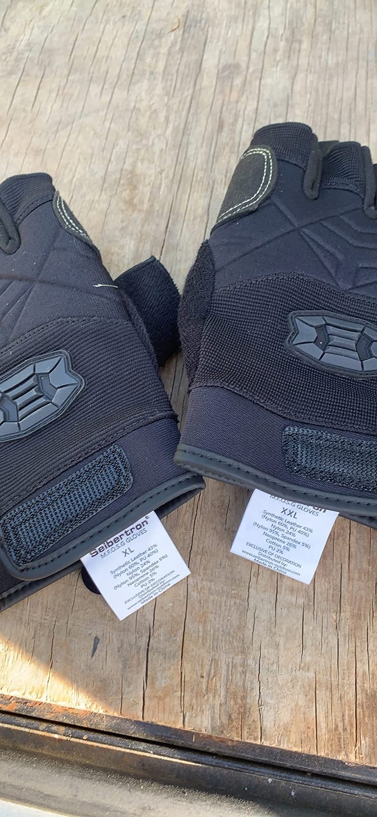 Seibertron Full or Half Finger Padded Palm Lightweight Breathable Climbing Rope Gloves customer photo 1