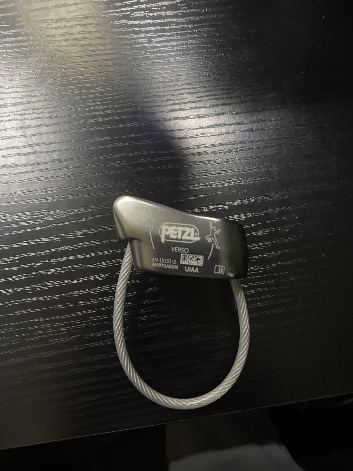 Petzl Verso Lightweight Belay/Rappel Device customer photo 1