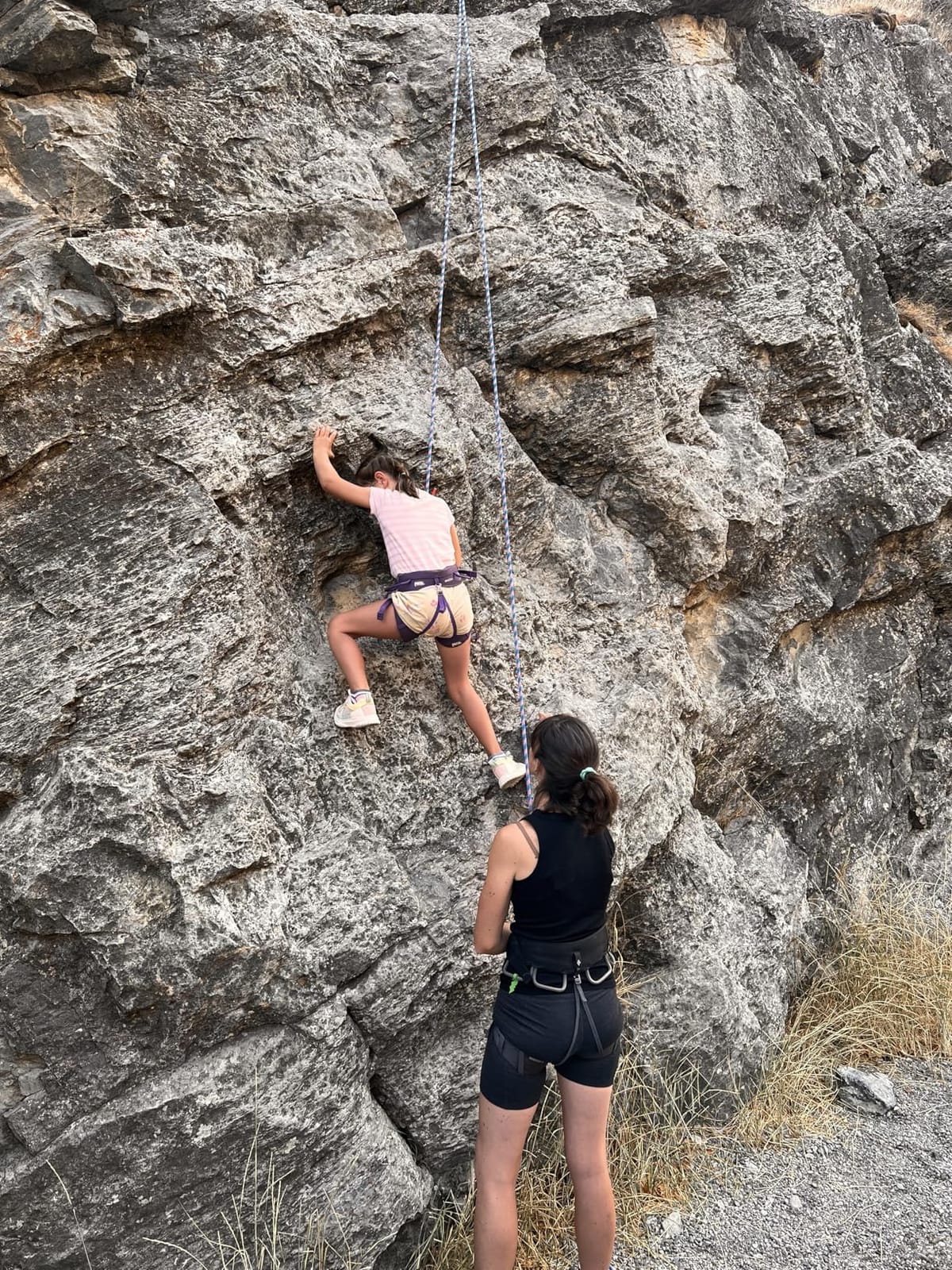PETZL MACCHU Kids' Rock Climbing Harness | Adjustable Seat Harness for Children Less Than 40kg / 88 lbs customer photo 2