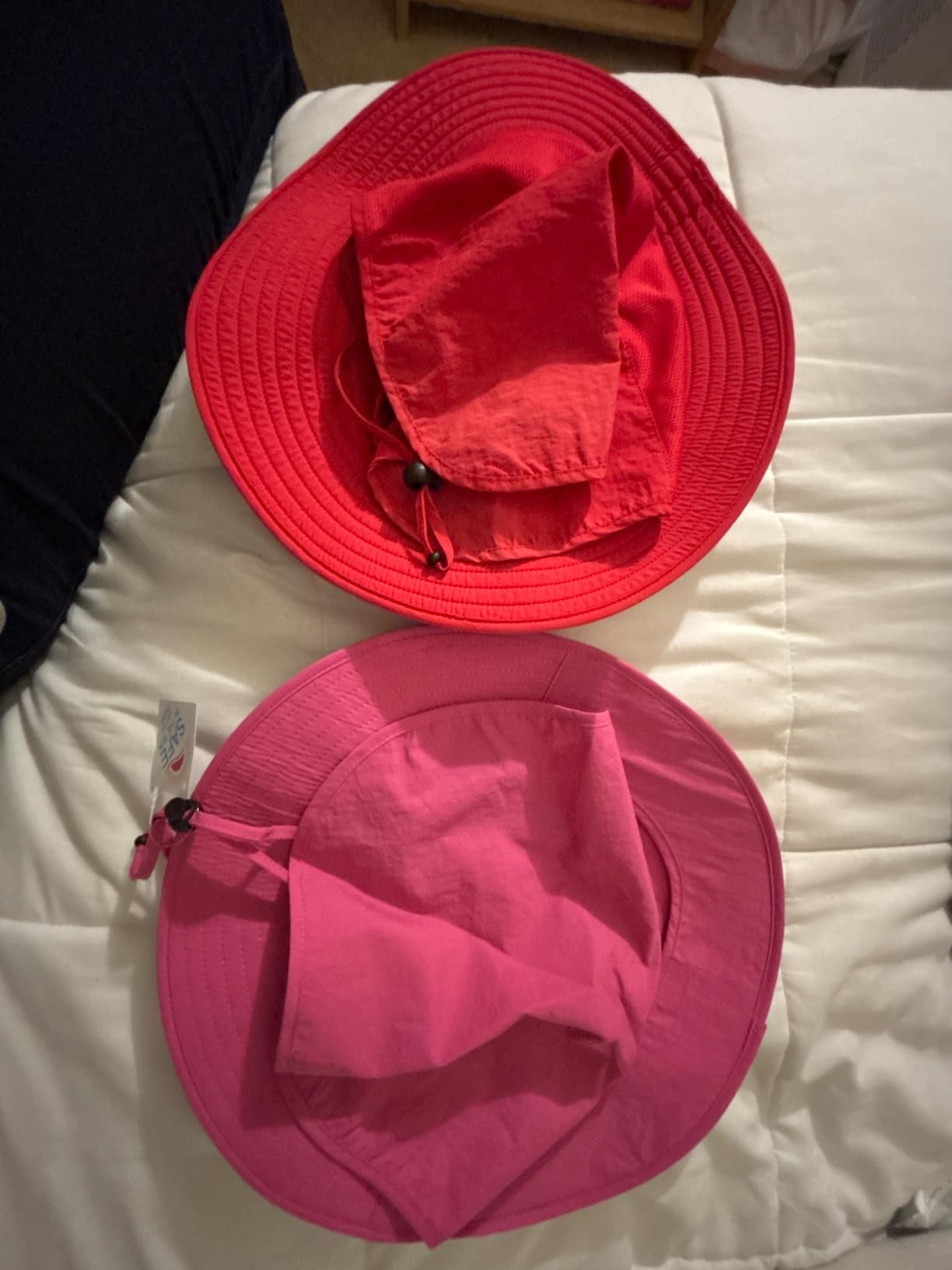 Home Prefer Outdoor UPF50+ Mesh Sun Hat Wide Brim Fishing Hat with Neck Flap Sun Hat for Men Women customer photo 2