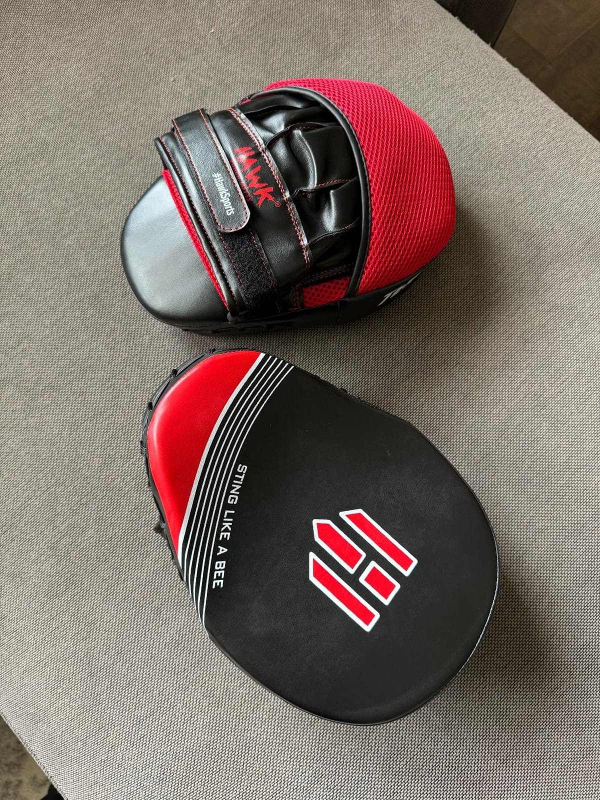 Hawk Sports Punching Mitts for Men, Women, and Kids, Leather Focus Mitts for Martial Arts and Boxing Training customer photo 2