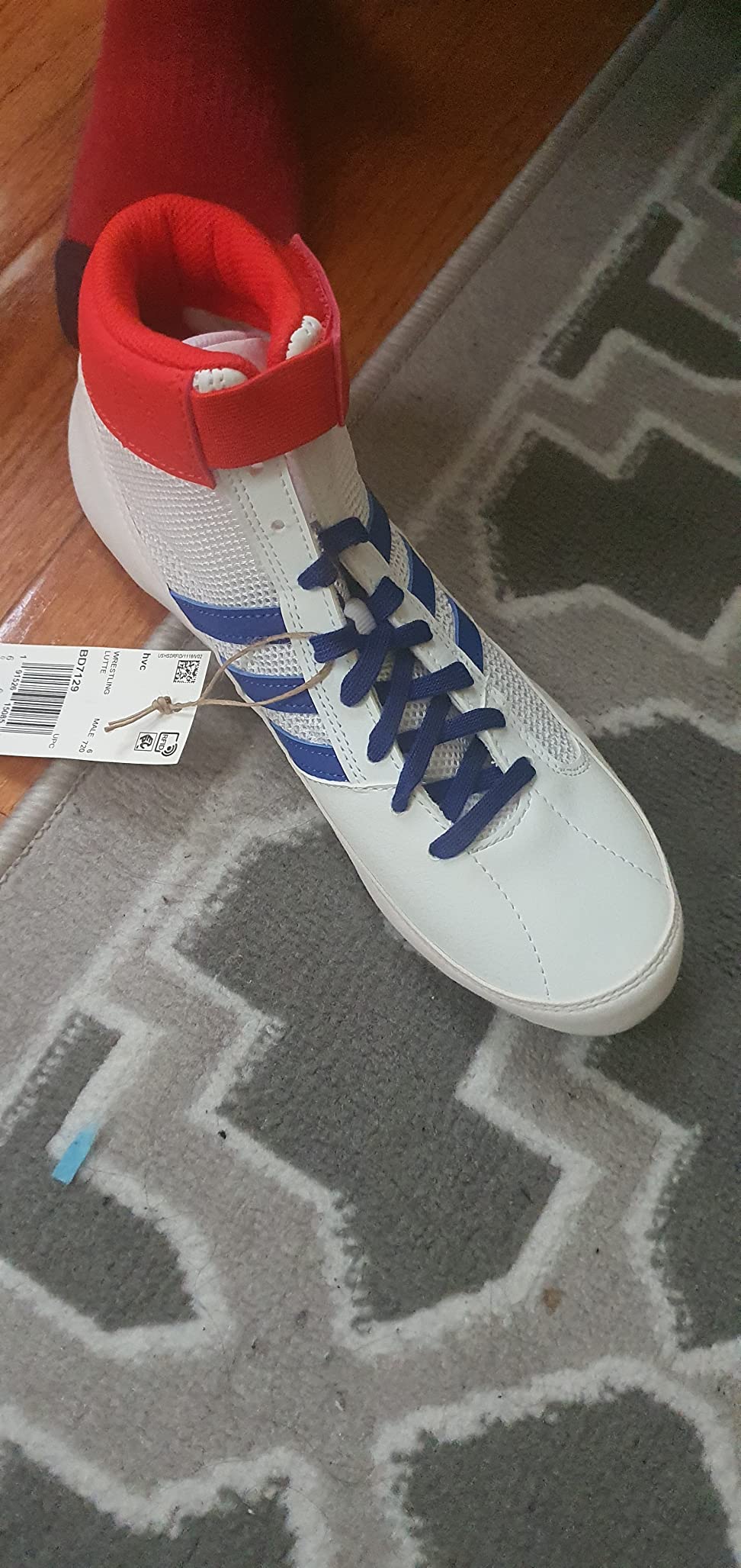 adidas Men's HVC 2 Wrestling Shoes customer photo 2