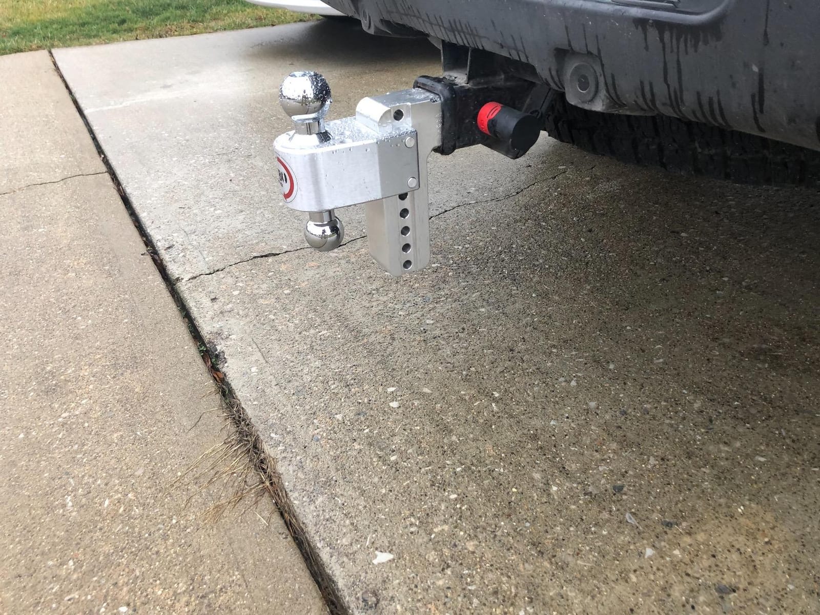 Weigh Safe 180-Degree Trailer Hitch - Adjustable Trailer Hitch for Towing - Compatible with 2.5