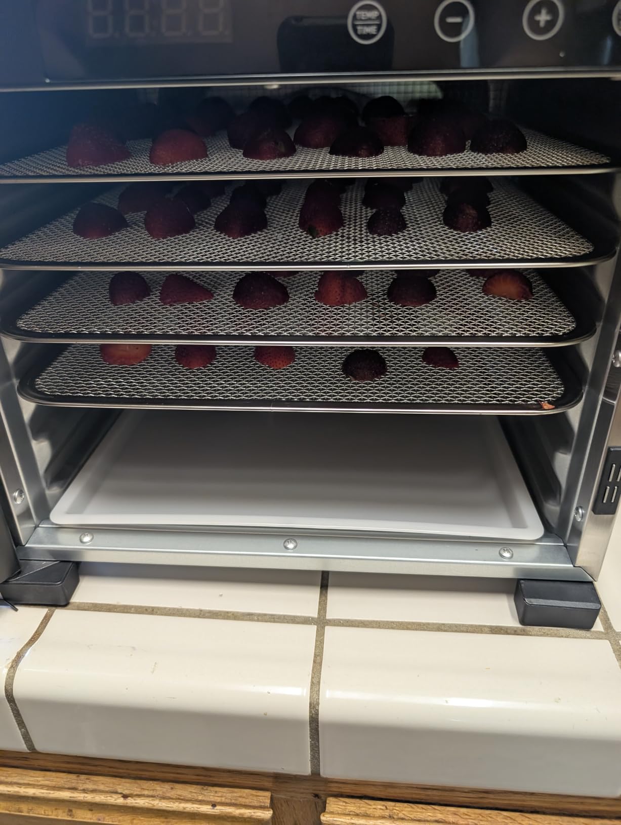 Cosori Food Dehydrator, Bigger Than 7 Trays with Large 6.5 ft² Drying Space | 95-165°F Precision Control, 600W Faster Drying, Horizontal Airflow, Quiet Operation under 48 dB, 48H Timer, Stainless Steel customer photo 2