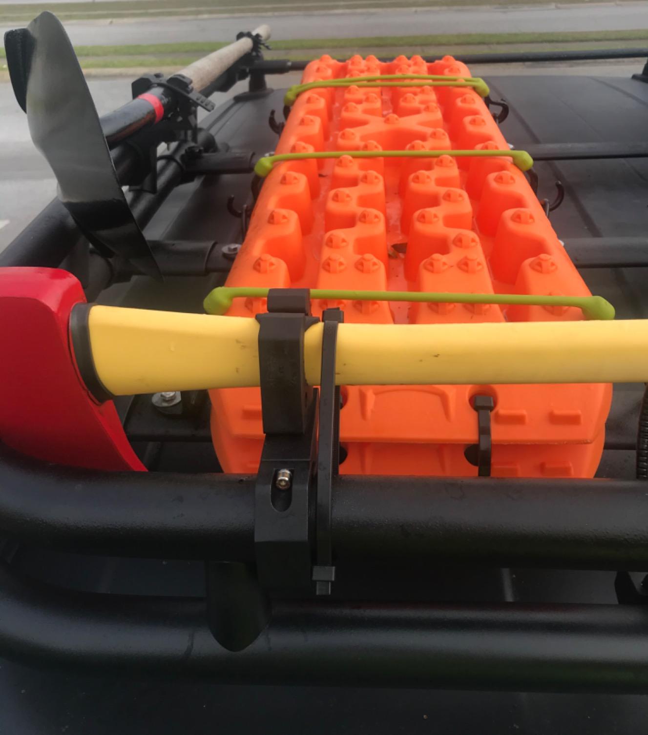 X-BULL New Recovery Traction Tracks Sand Mud Snow Track Tire Ladder 4WD (Orange, 3gen) customer photo 2