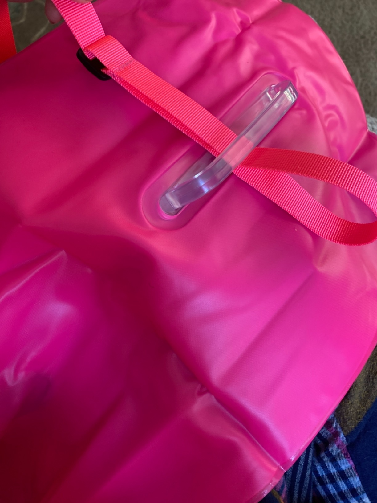 ProCase Swim Buoy Float, Swimming Bubble Safety Float with Adjustable Waist Belt for Open Water Swimmers, Triathletes, Snorkelers, Kayakers, Safe Swim Trainers customer photo 1