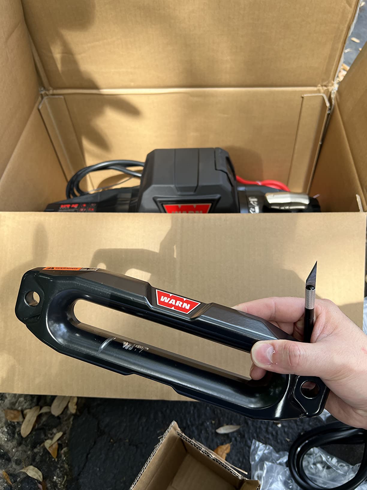 WARN VR EVO 12-S Electric 12V Winch with 12,000 lb Pull Capacity - 103255 customer photo 2