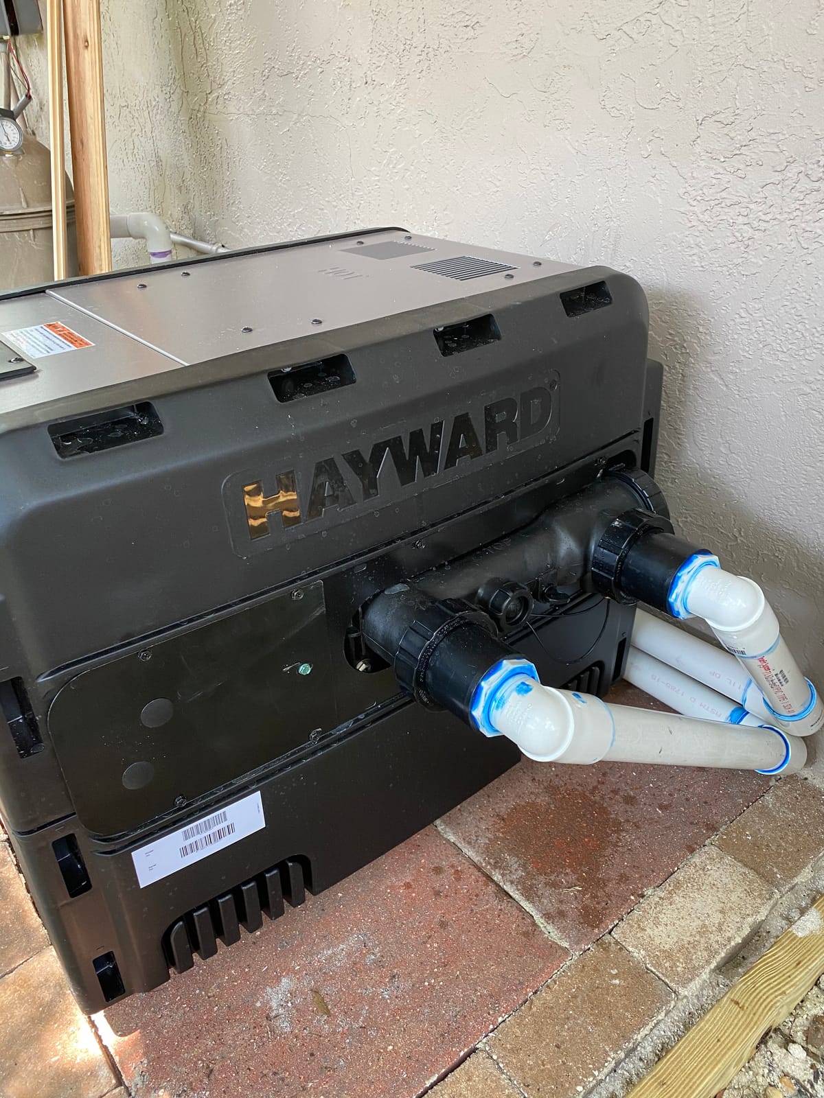 Hayward H-Series Natural Gas Pool Heater for Inground Pools 150,000 BTU (W3H150FDN) customer photo 2