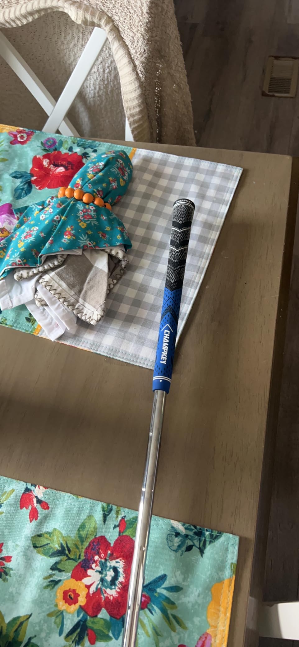 CHAMPKEY Golf Grips 13 Pack | Come with Solvent,15 Tapes,Vise Clamp and Hook Blade | All Weather Control and High Feedback Golf Club Grips customer photo 2