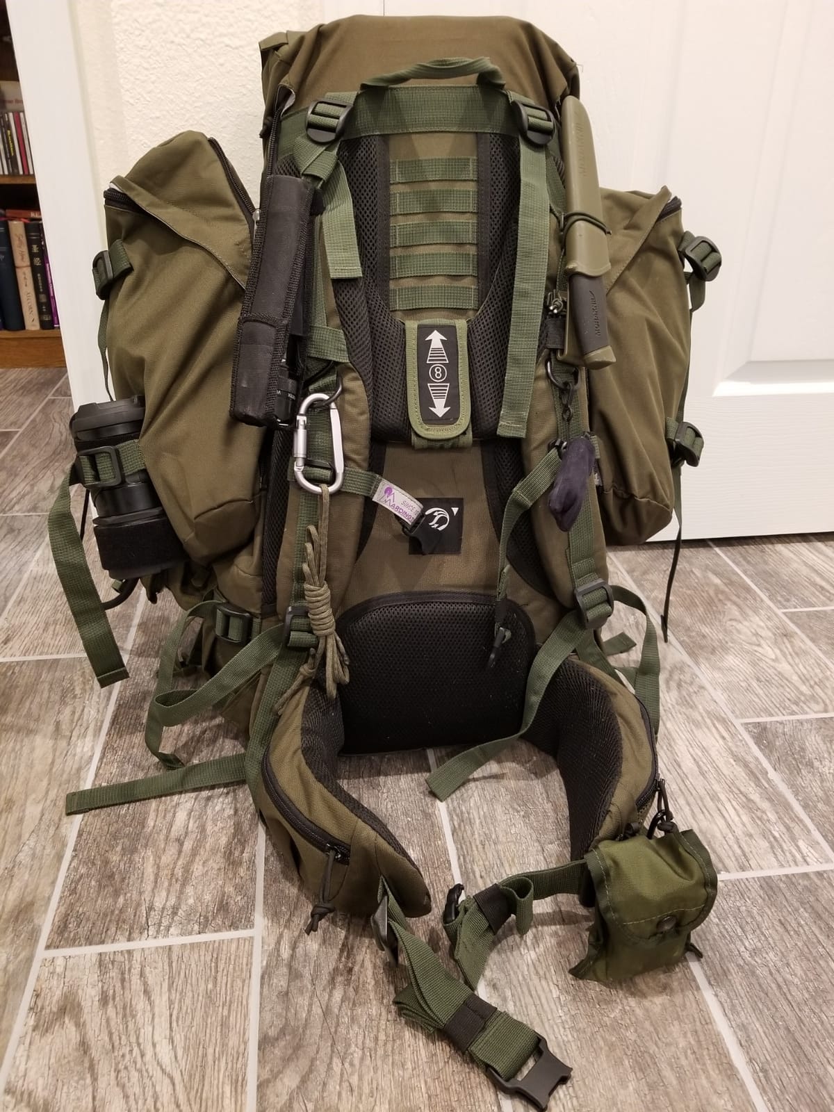 Mardingtop 65L+10L Internal Frame Backpack for Hiking, Camping, Hunting, Backpacking with Rain Cover customer photo 1