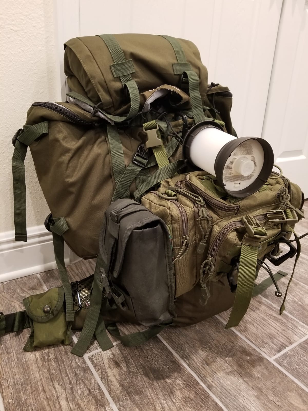 Mardingtop 65L+10L Internal Frame Backpack for Hiking, Camping, Hunting, Backpacking with Rain Cover customer photo 2