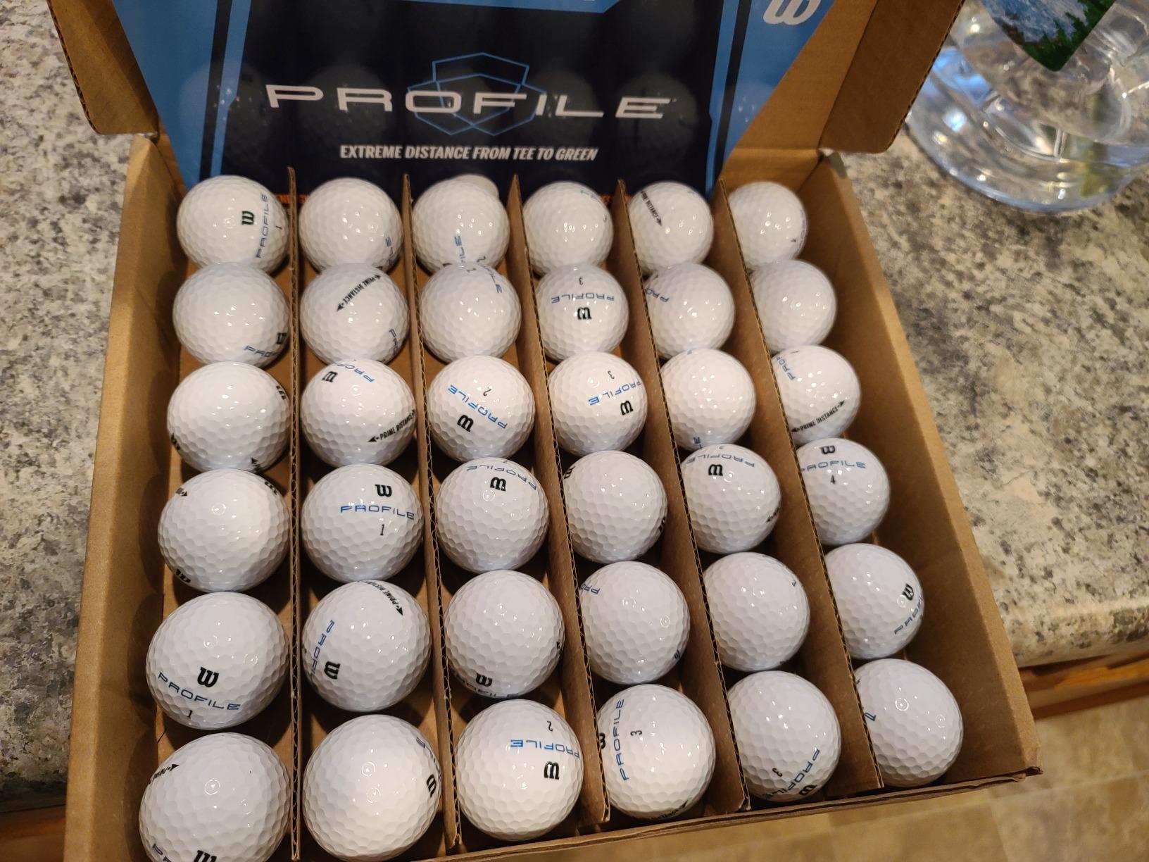 WILSON Profile Distance Golf Balls 36 Pack customer photo 2