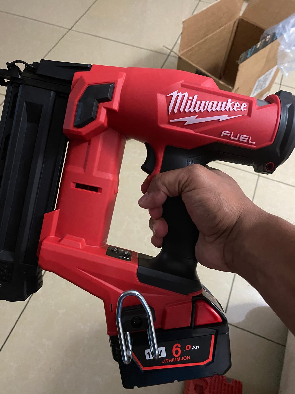 Milwaukee Electric - M18 Fuel 18 Gauge Brad Nailer customer photo 2