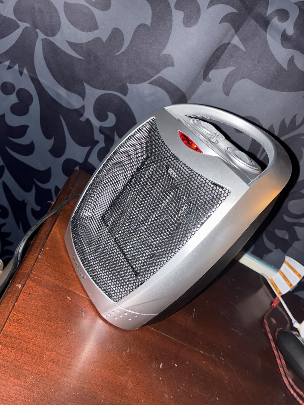 GiveBest Space Heater, Portable Space Heaters for Indoor Use | Desk Heater with Thermostat, Overheat and Tip Over Protection, 1500W/750W Safe & Quiet Ceramic Heater Fan for Office Room customer photo 1