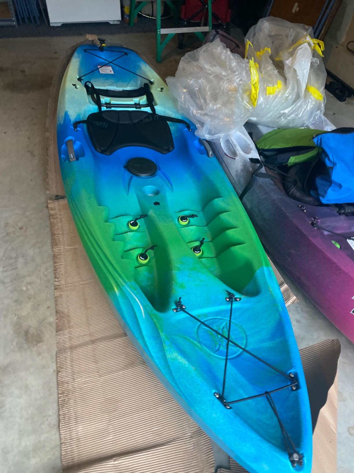 Perception Kayaks Tribe 9.5 | Sit on Top Kayak | Recreational Kayak customer photo 2