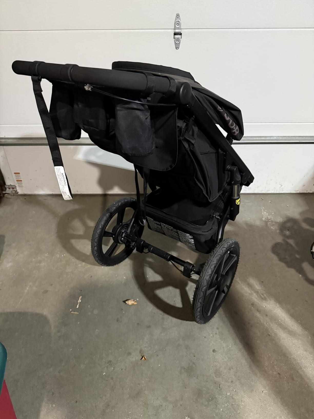 BOB Gear Alterrain Pro Jogging Stroller - Black | All Terrain, All Weather Jogger Stroller; SmoothShox Suspension & Air-Filled Tires; Car Seat Compatible customer photo 1